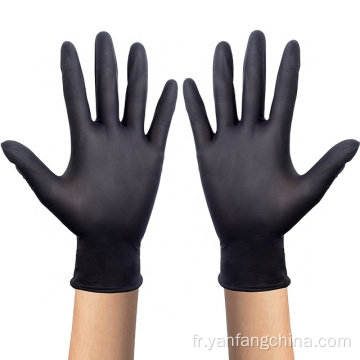 Gants en nitrile jetables gratuits en latex